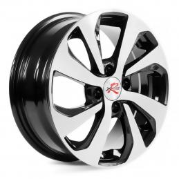 X`trike RST R005 6x15 PCD4x100 ET48 Dia54.1 BK/FP